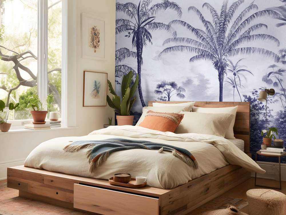 Romantiske tropiske lilla