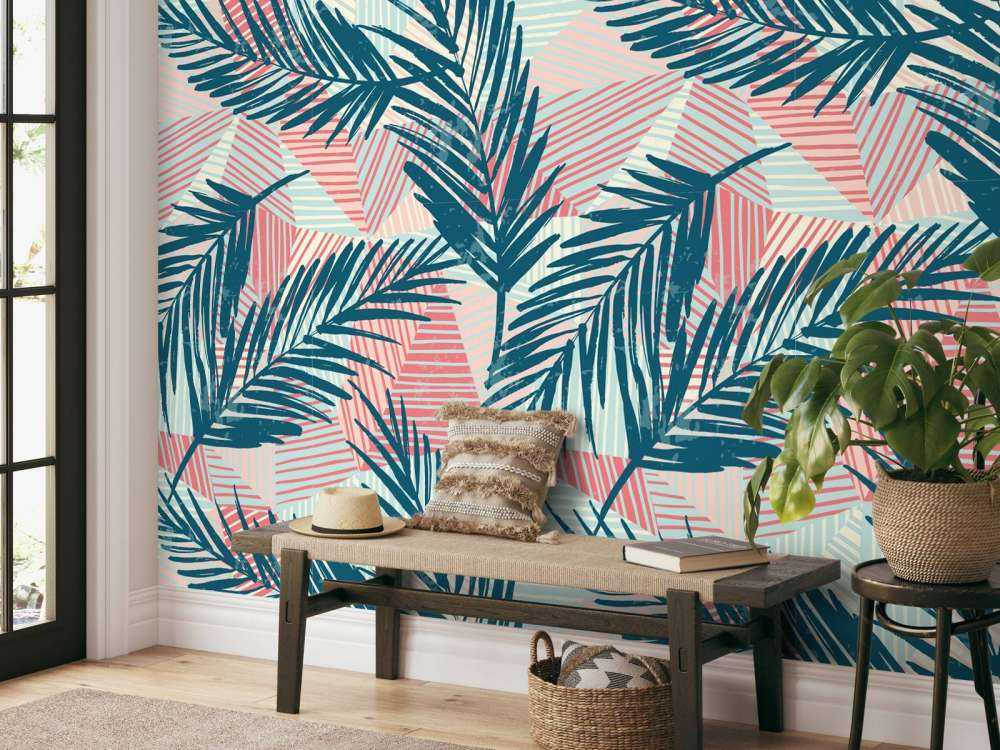 Abstrakte palmeblader