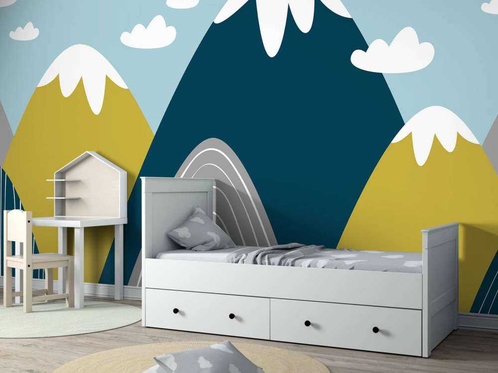 Fargede fjell