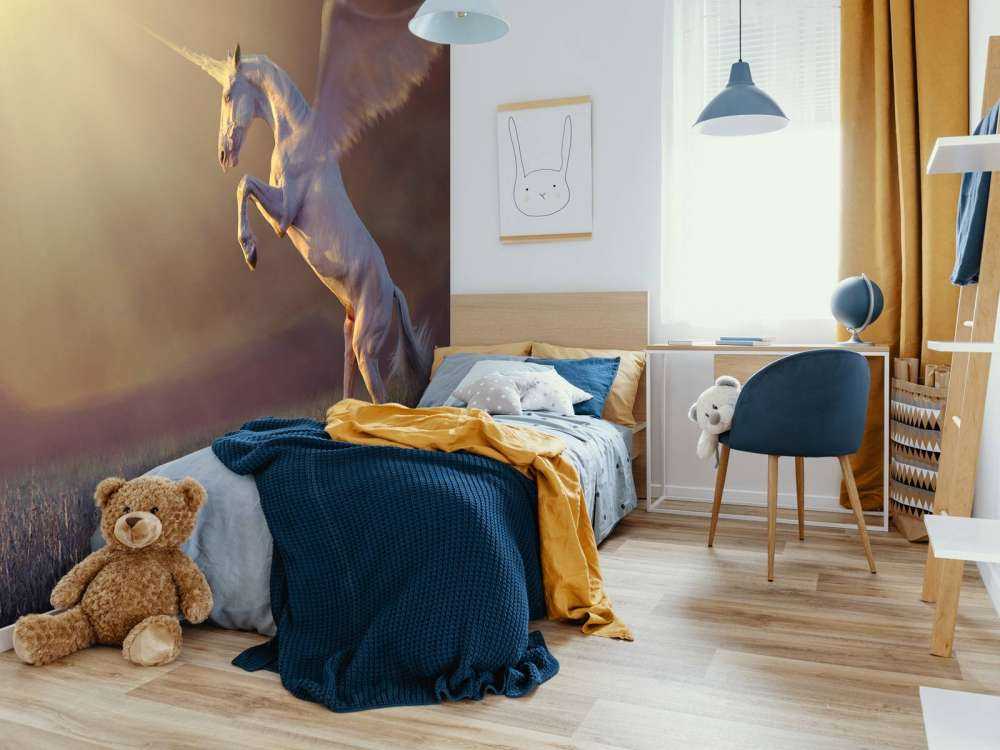 Enhjørning med vinger