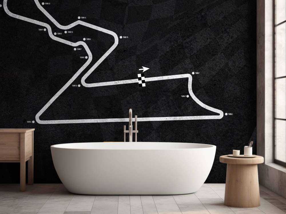 Formel 1-bane - Buddh International Circuit - India