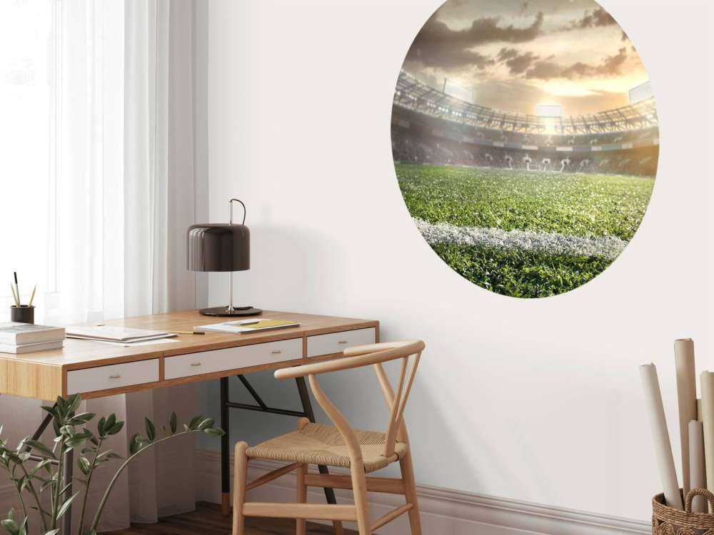 Stadion med kunstgress