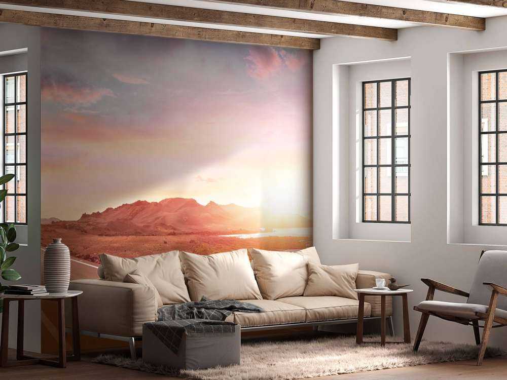 Veien langs innsjøen