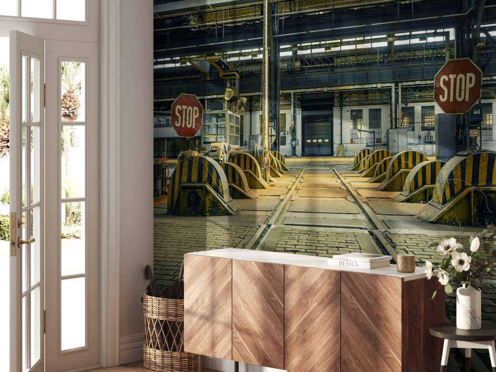 Forlatt industrihall