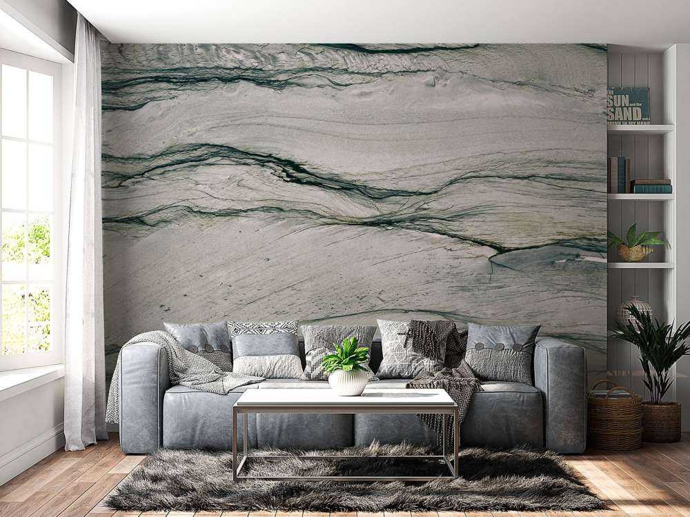 Lagdelt marmor med dybde