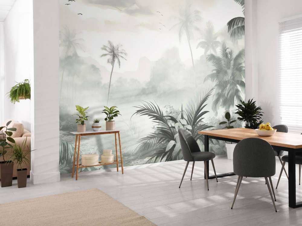 Tåkete Palmehorisont