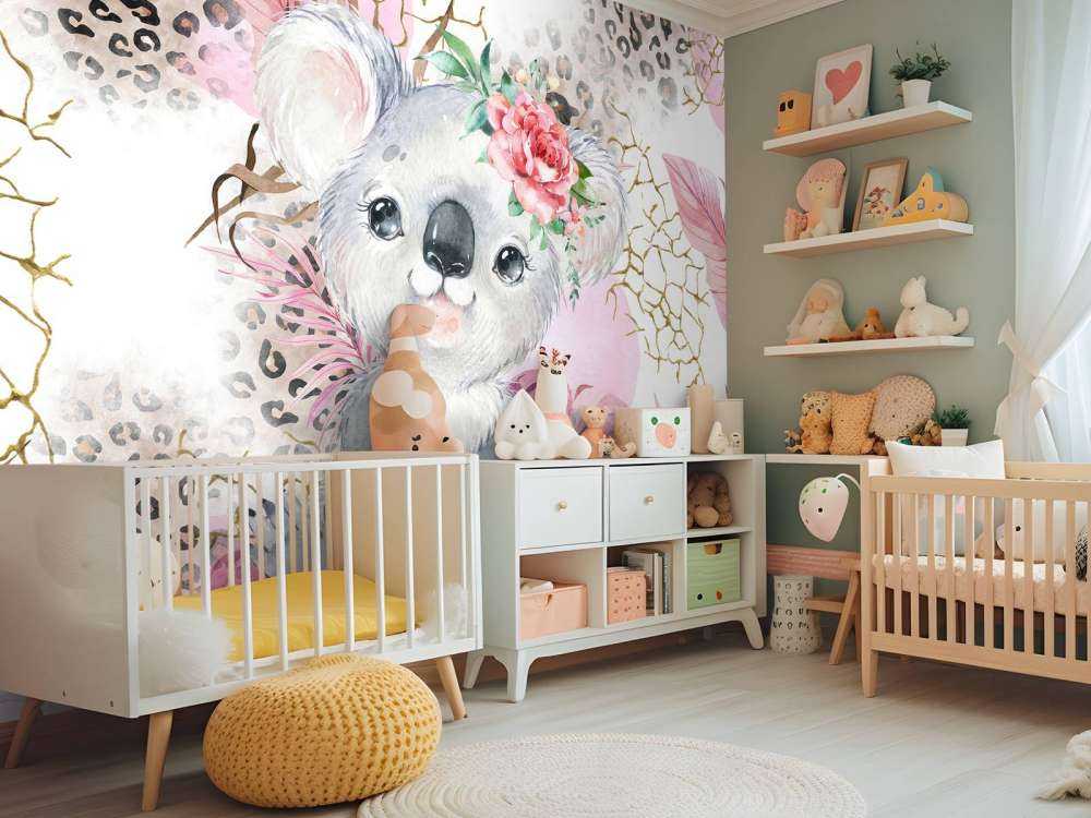 Koalababy i savannen