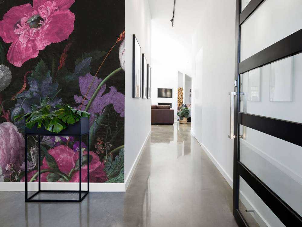 Barokkblomster stilleben - stemningsfullt rosa