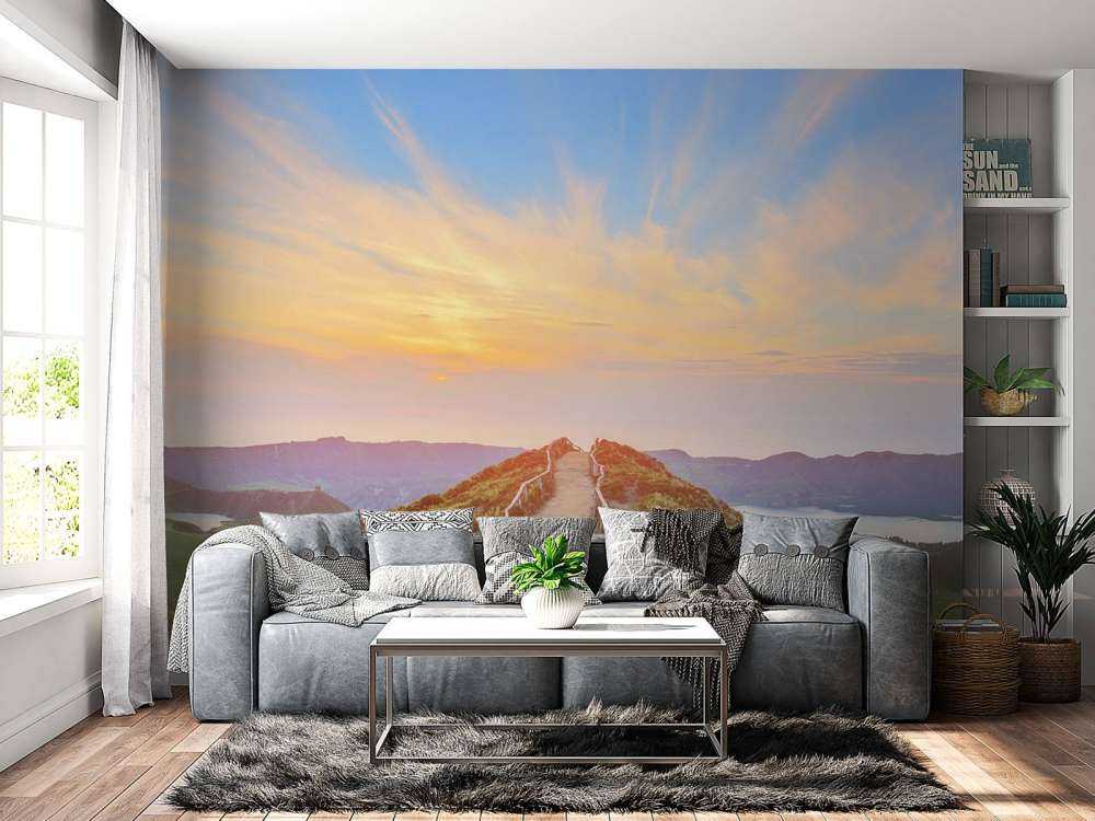 vakret fjellkjede i Portugal