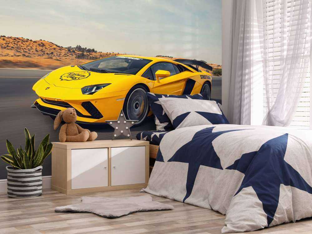 Lamborghini Aventador i aktion