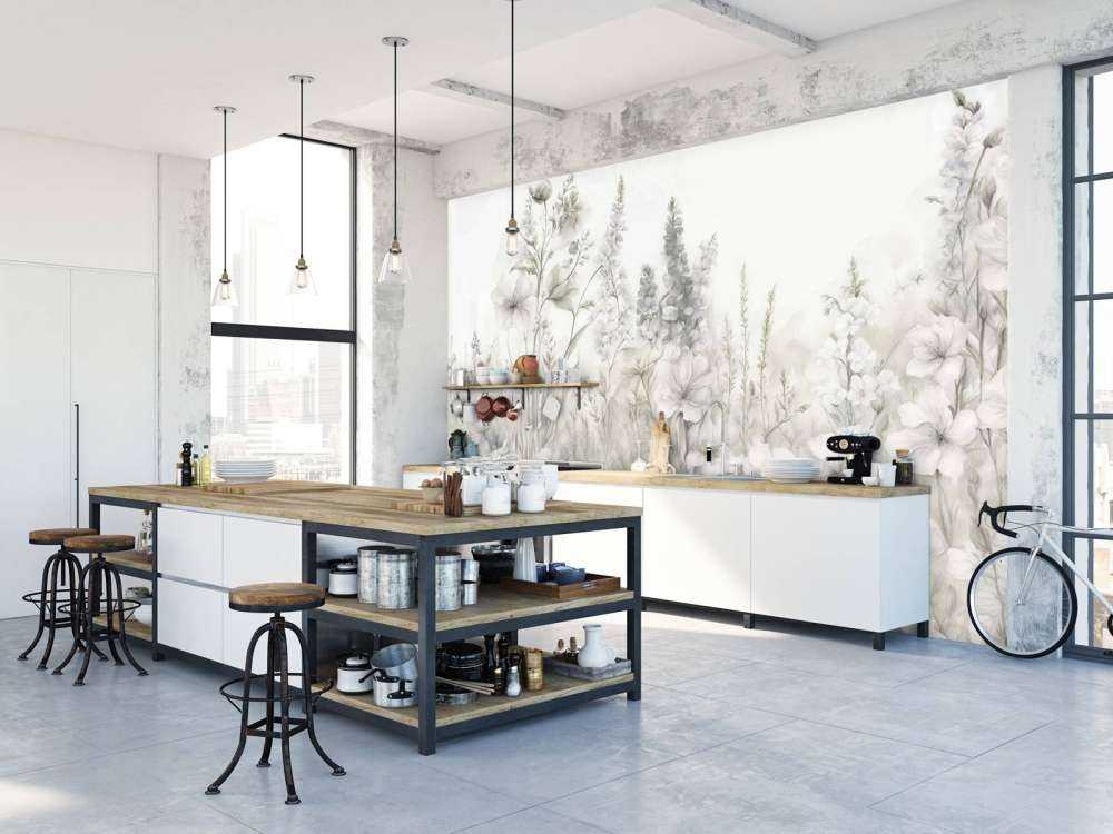 Öm engelsk trädgård - grön