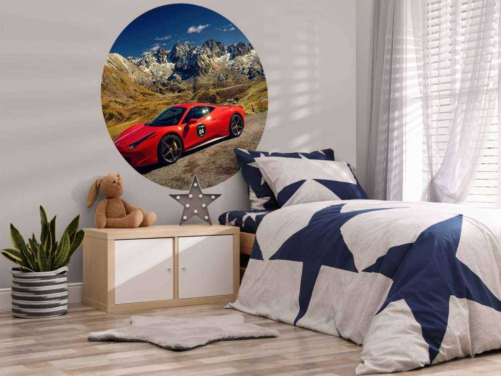 Ferrari 458 med alptopparna