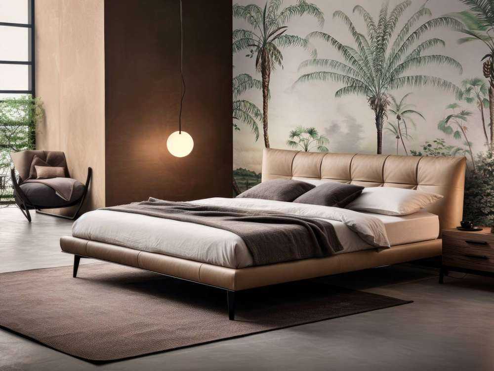 Romantiska tropiker mörkgrön