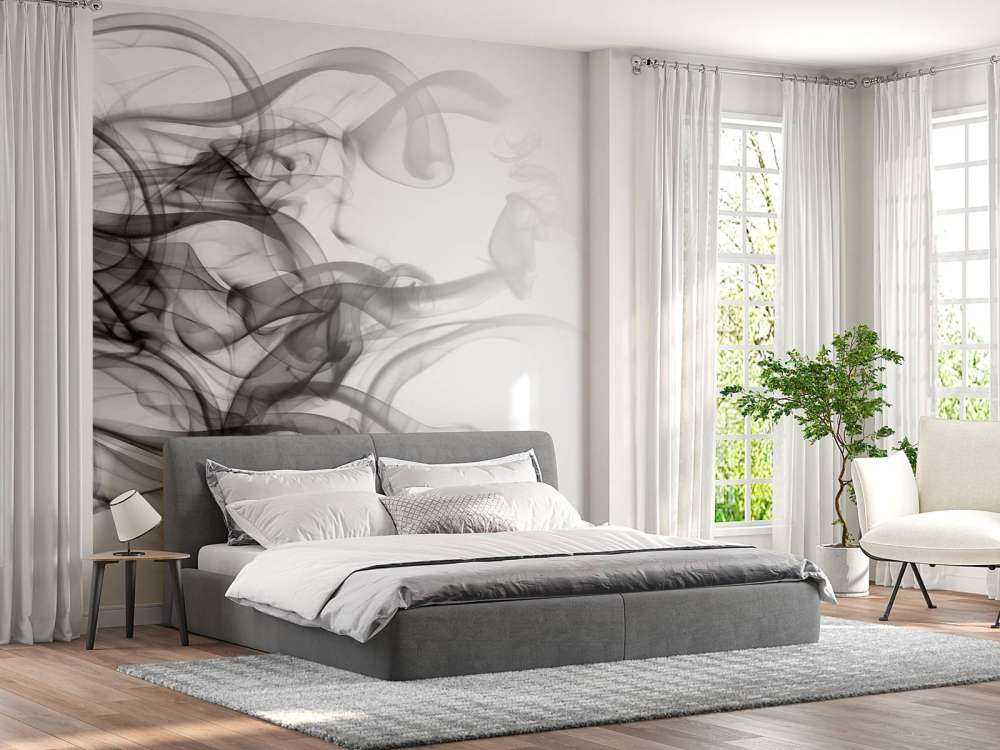 Huvud bildat av rök