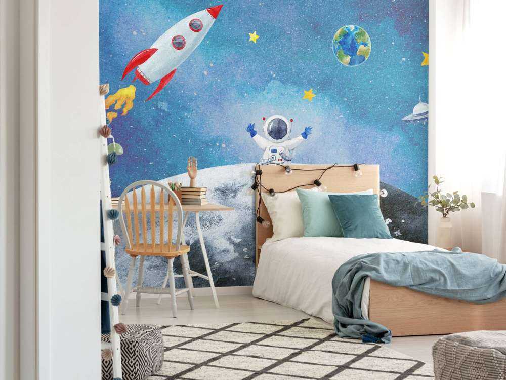 Astronaut på månen