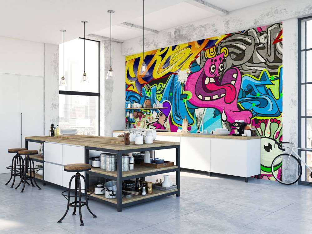 Tuff graffiti