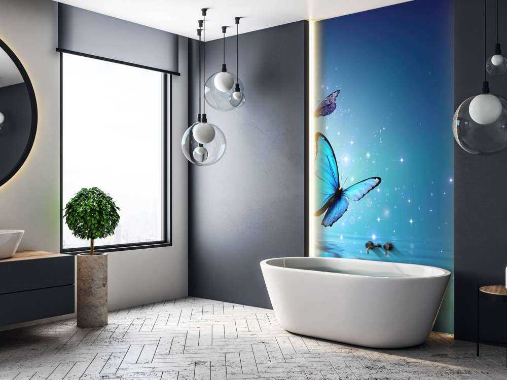 Fefjärilar på vatten