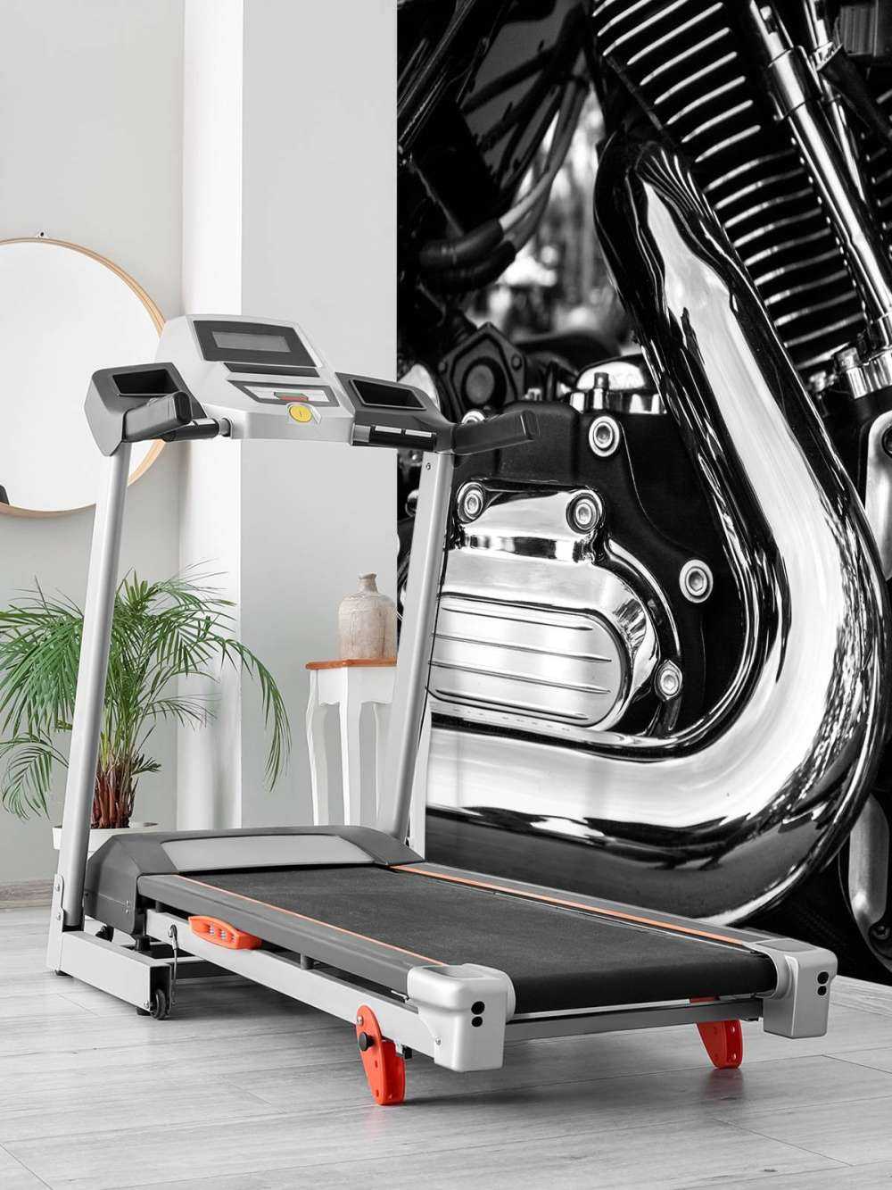 Glänsande motorblock