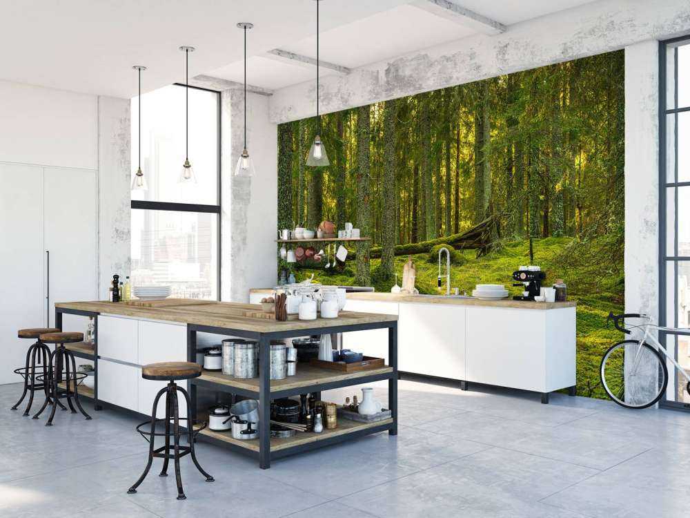 Grön tallskog