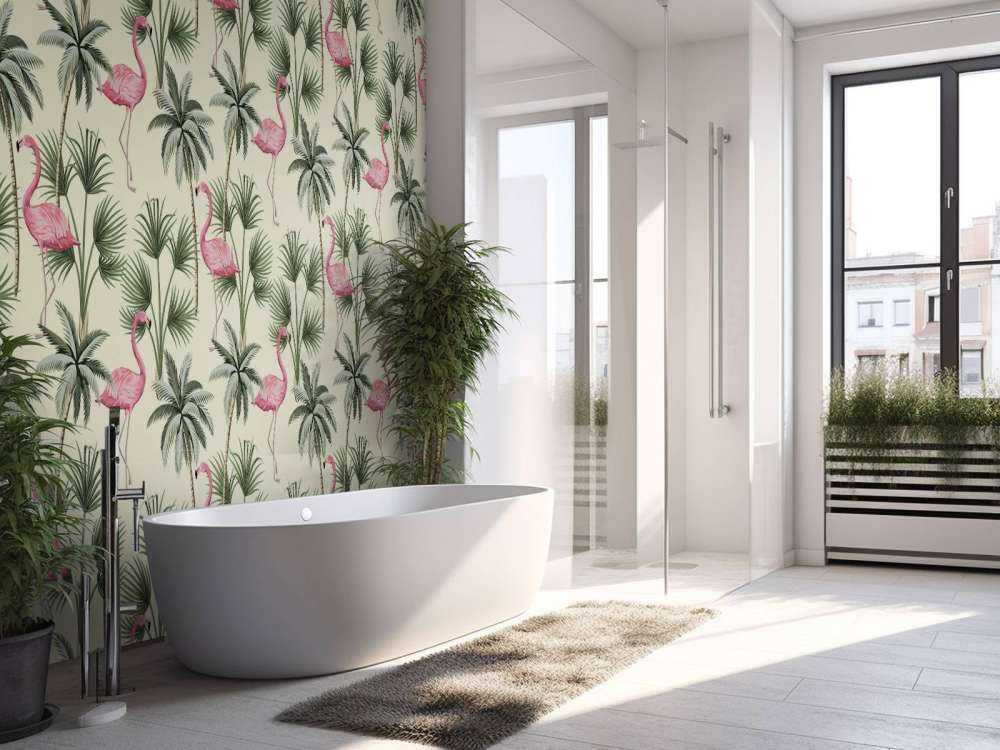 Flamingo mönster