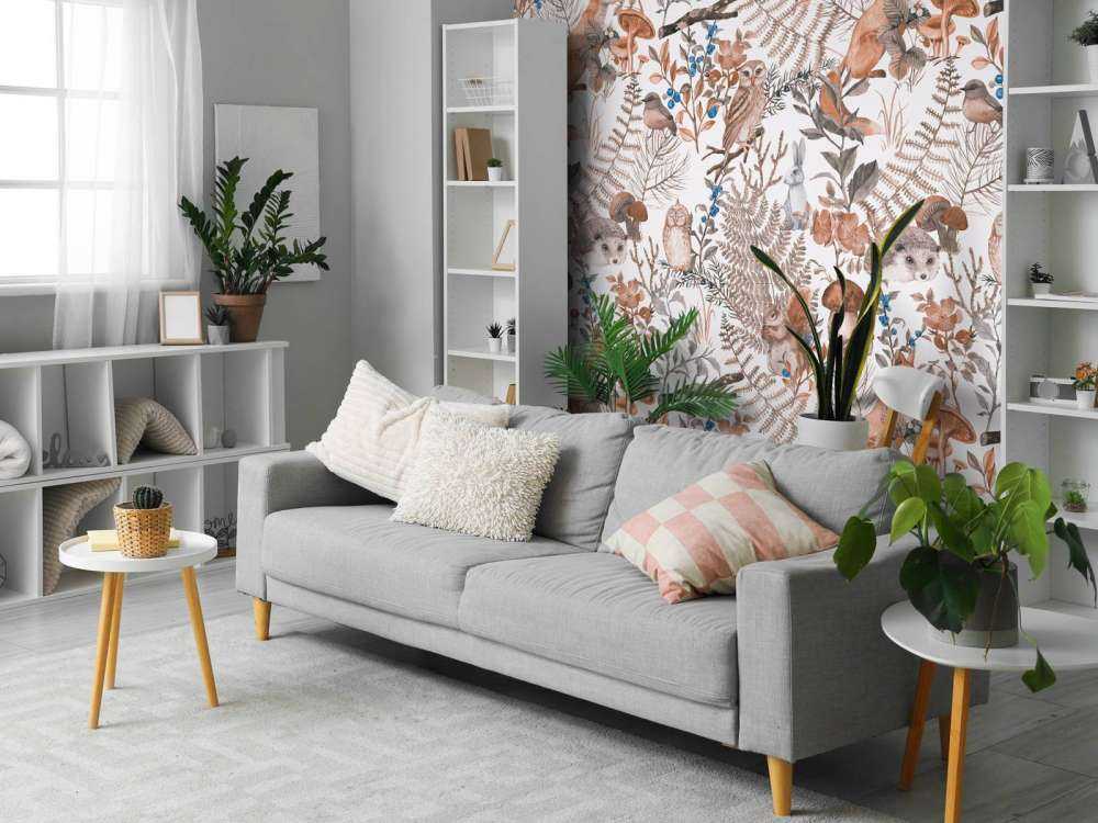 Skogens djur mönster