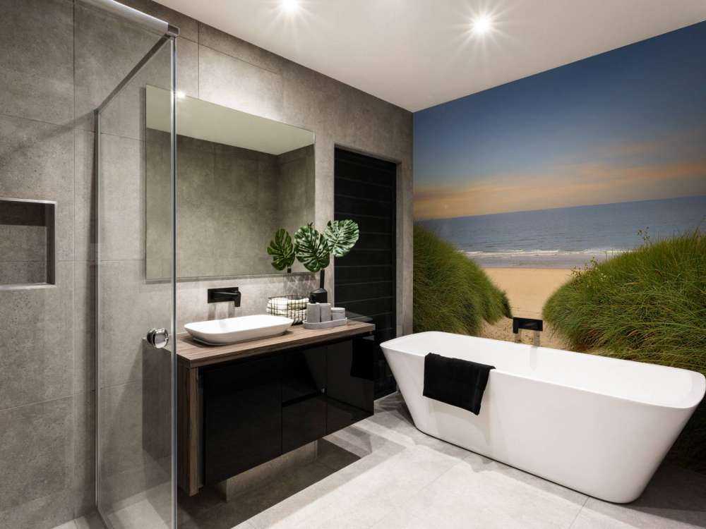 Solnedgång på stranden