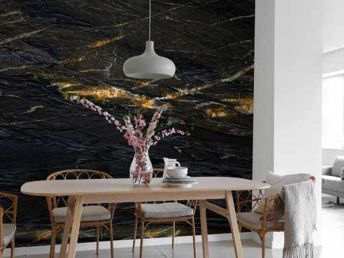 Mörkblå marmor