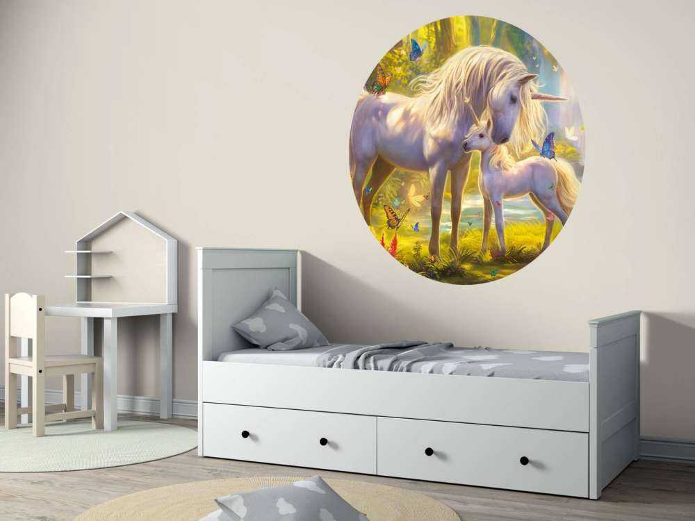 Unicorn And Foal