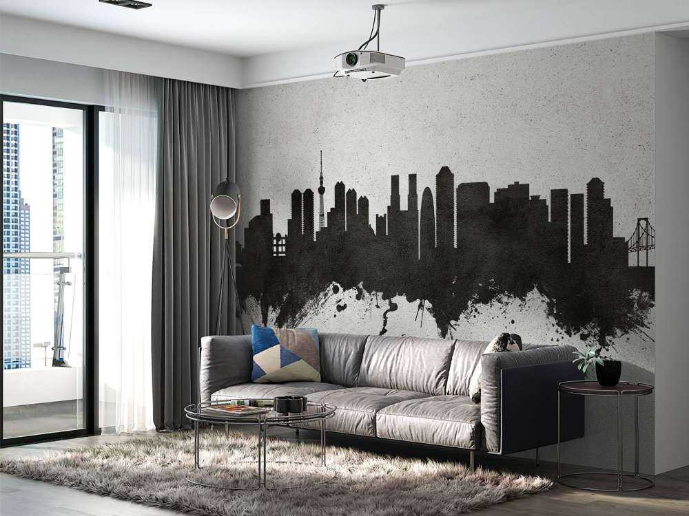 Akvarell silhuett, Tokyo