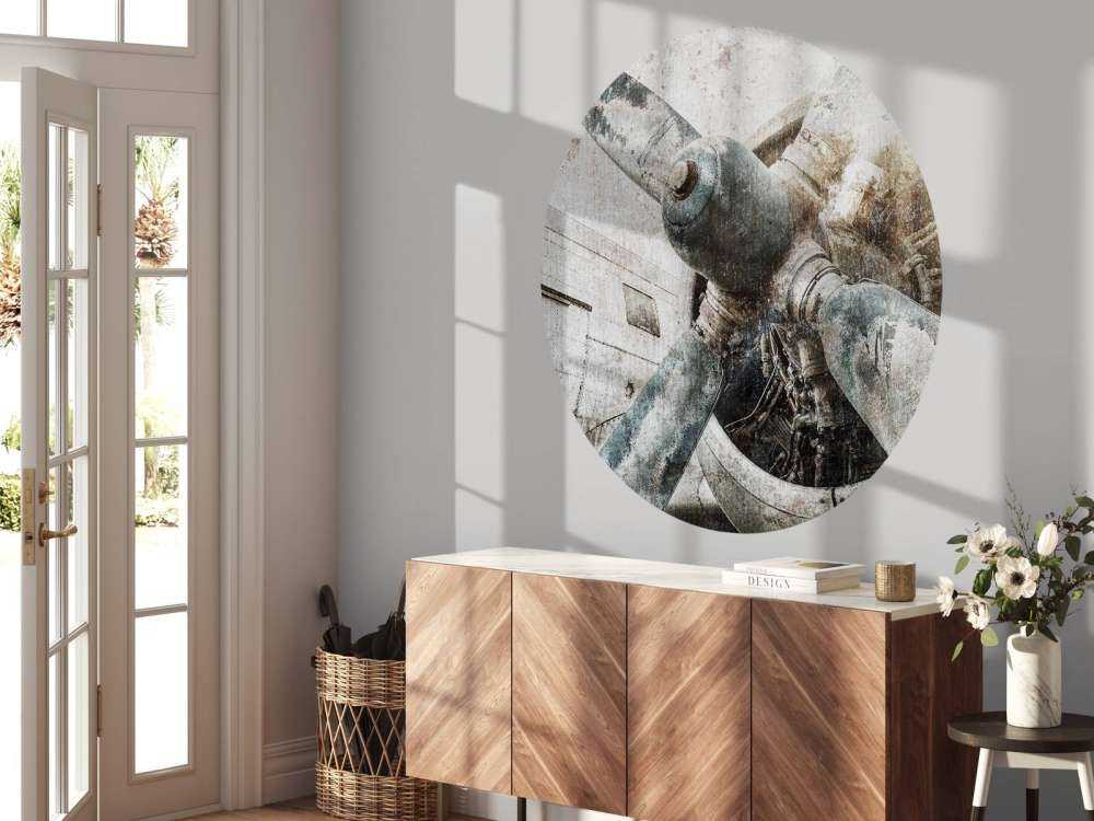 Vintage flyvemaskine motor