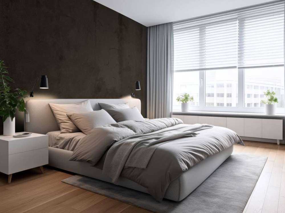 Brun beton af fyrretræ