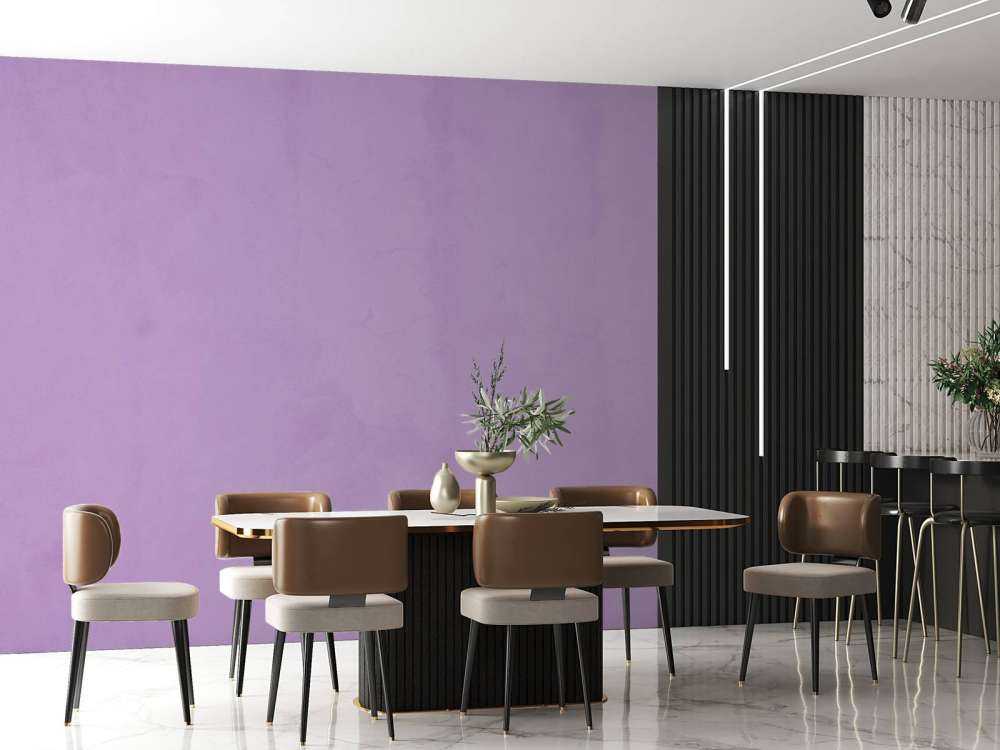 Pastell-lilla beton
