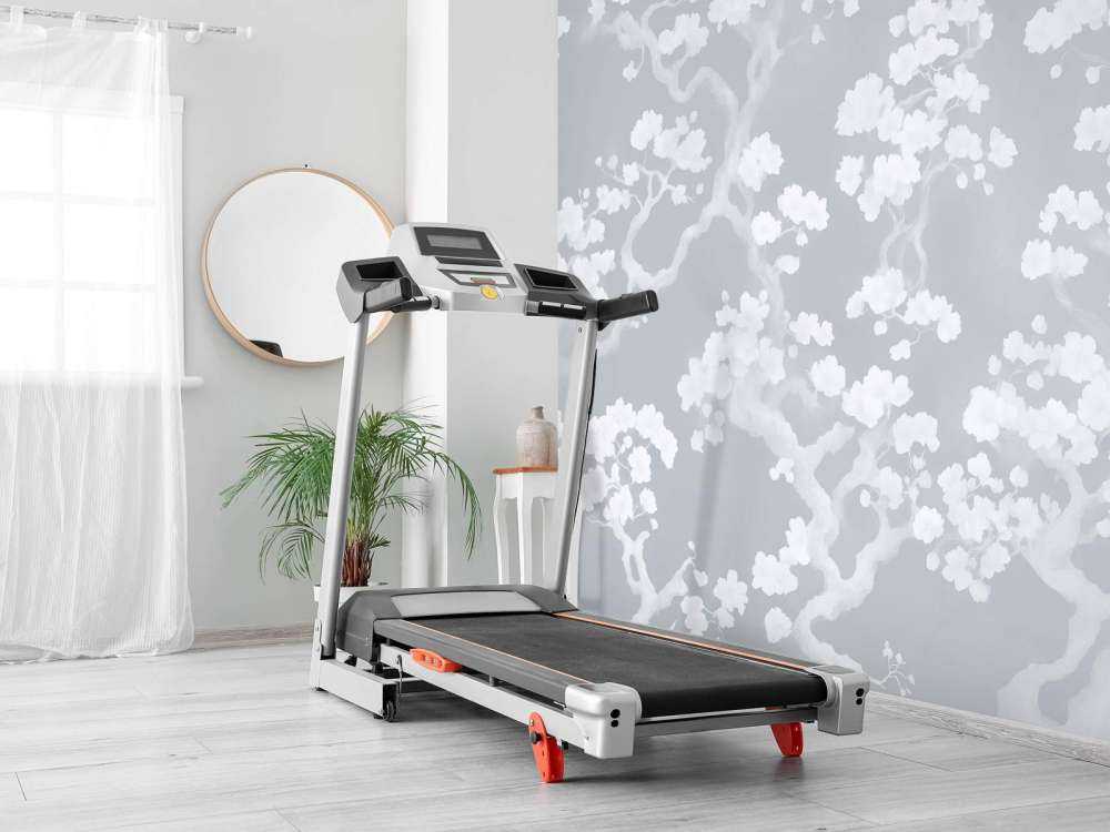 Vidunderlig blomstrende skov - blå