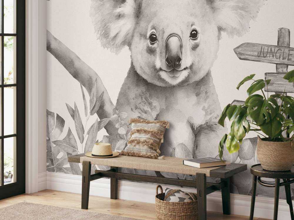 Koalababy i junglen beige
