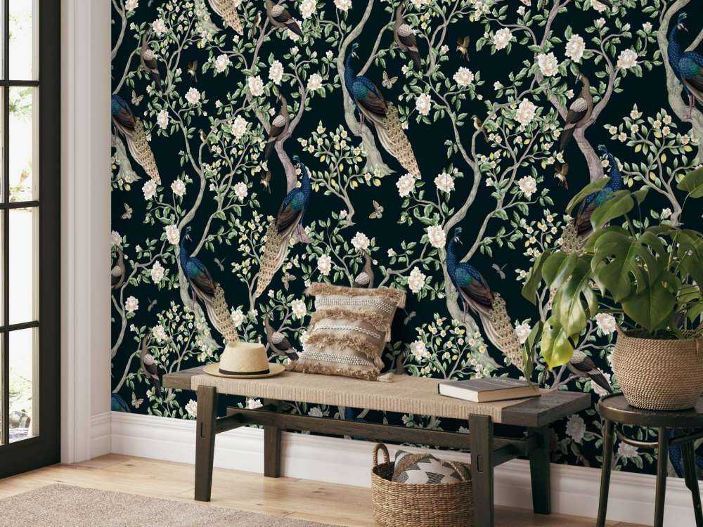 Påfuglekrone Blomsterhave