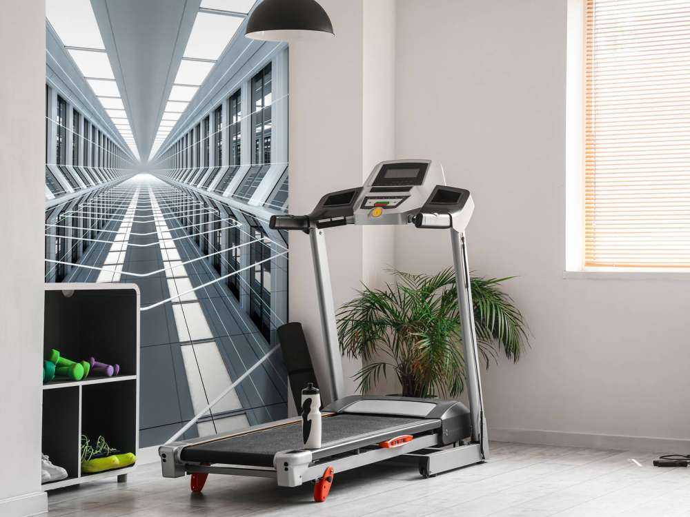 3D-korridor på et kontor