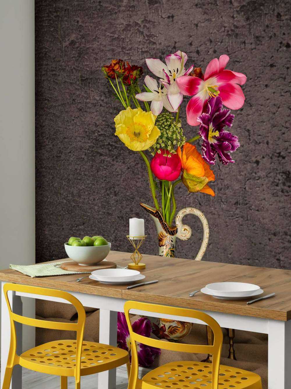 Blomster i klassisk vase