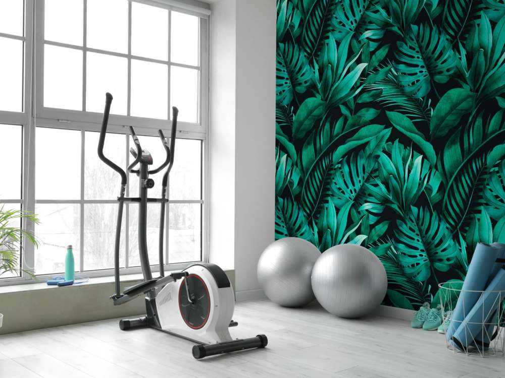 Forskellige grønne blade