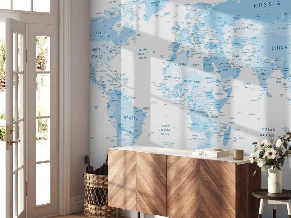 Realistisk verdenskort