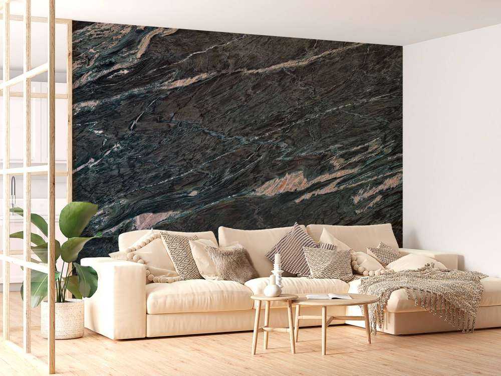 Marmor med bølget struktur