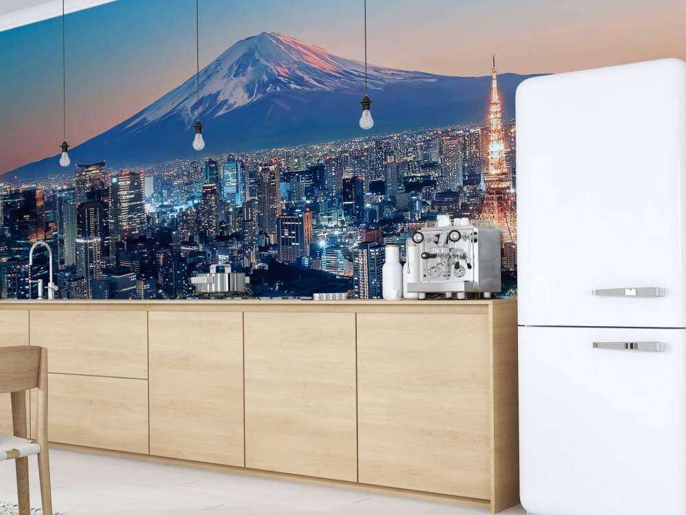 Tokyo ved solnedgang