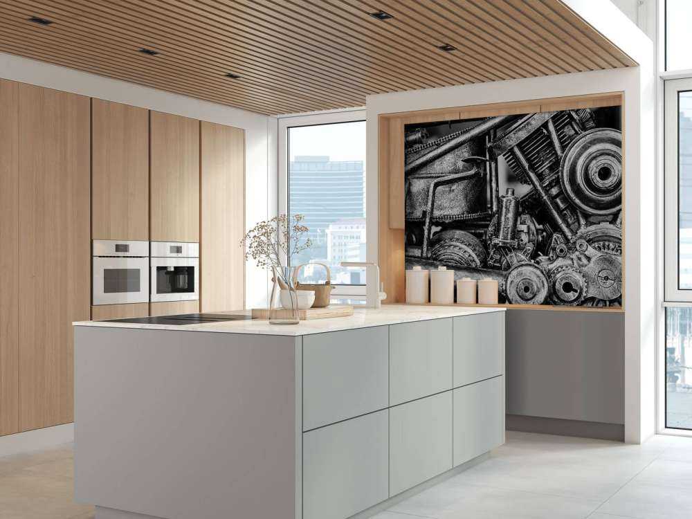 Motorblok på en motor