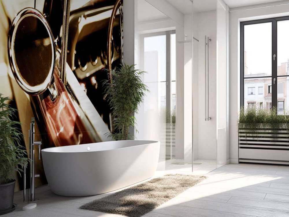 Nærbilde rød klassisk bil