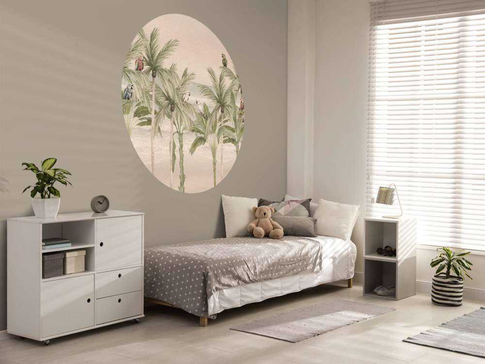 Papegøyer på stranden