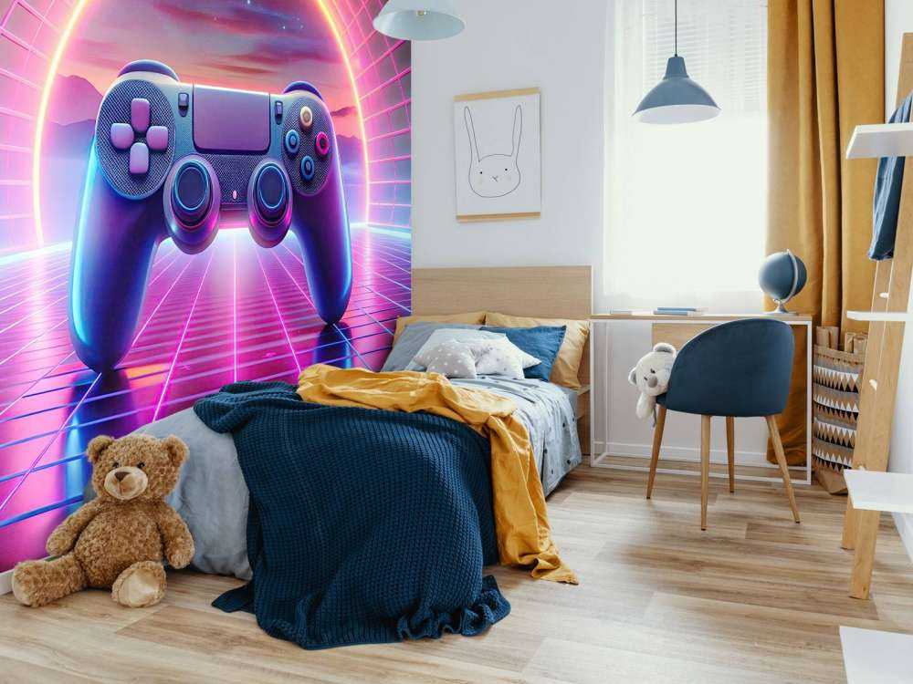 Retro Neon Spillverden