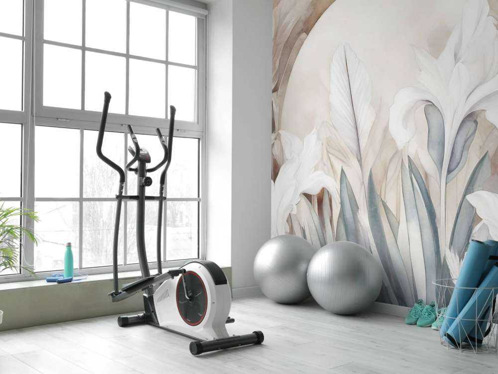 Iris ved soloppgang grå