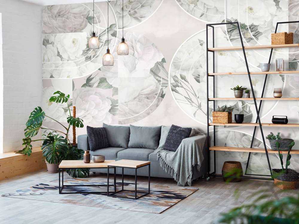 Tidøs Blomster Eleganse - Myk Hvit