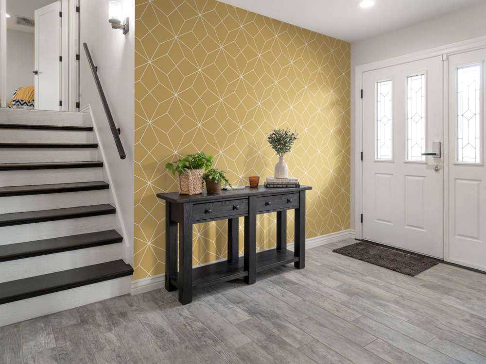 Abstrakte linjer, hvite