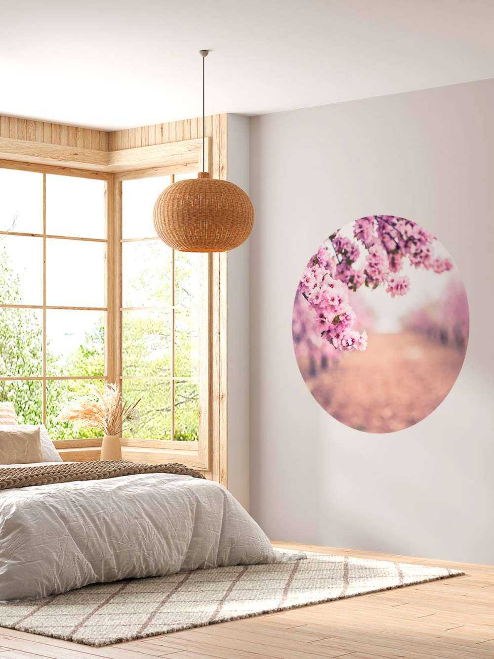 Lilla japanske blomster
