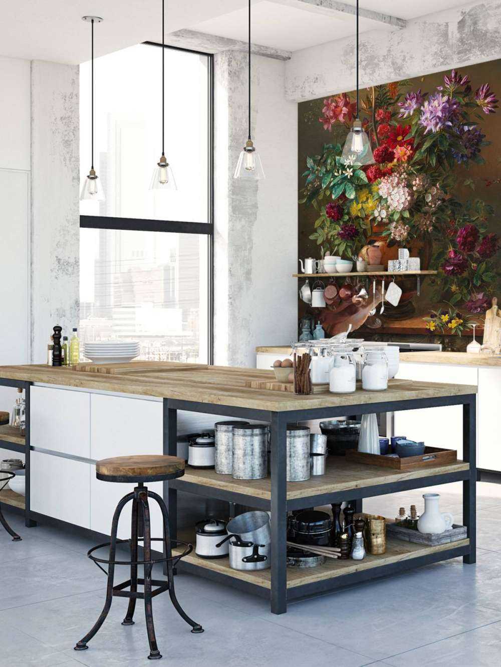 Stilleben med blomster i en gresk vase